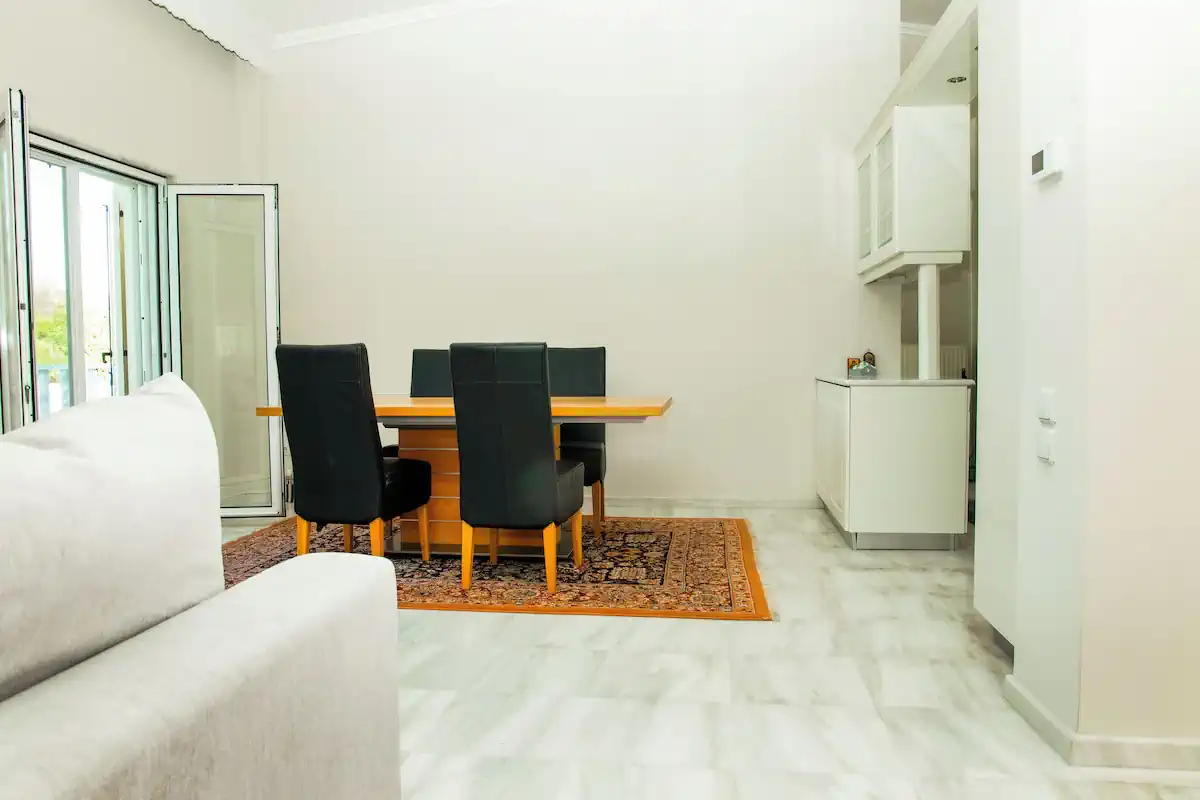 The dining room