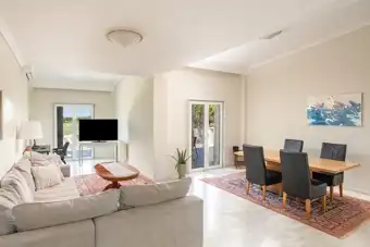 Living and dining room
