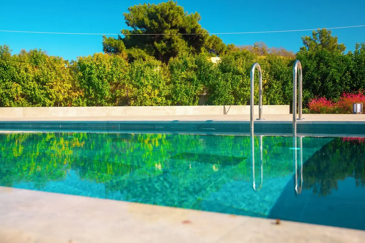 Pool site view