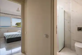Upper floor room with bathroom